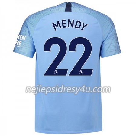 Fotbalový Dres Manchester City Mendy 22 Domácí 2018/19